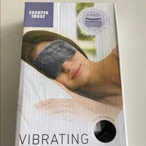NEW Sharper Image Vibrating Eye Mask With Aromatherapy And Gel Inserts